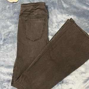 Black flair/bell bottom jeans, size 26